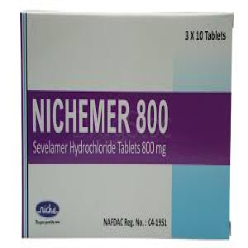 Sevelamer Hydrochloride Tablets 800mg